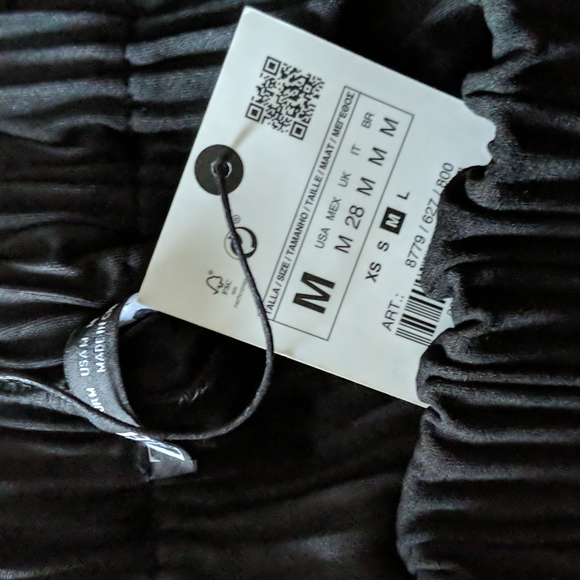 Zara pleated straight leg pants - Picture 7 of 8